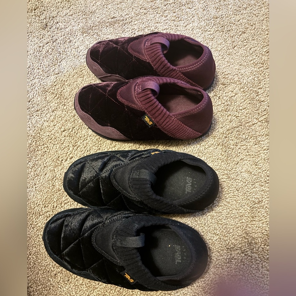 NWOB Teva Ember MOC slippers bundle women’s size 5